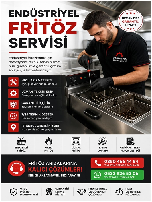 Endüstriyel Fritöz Servisi